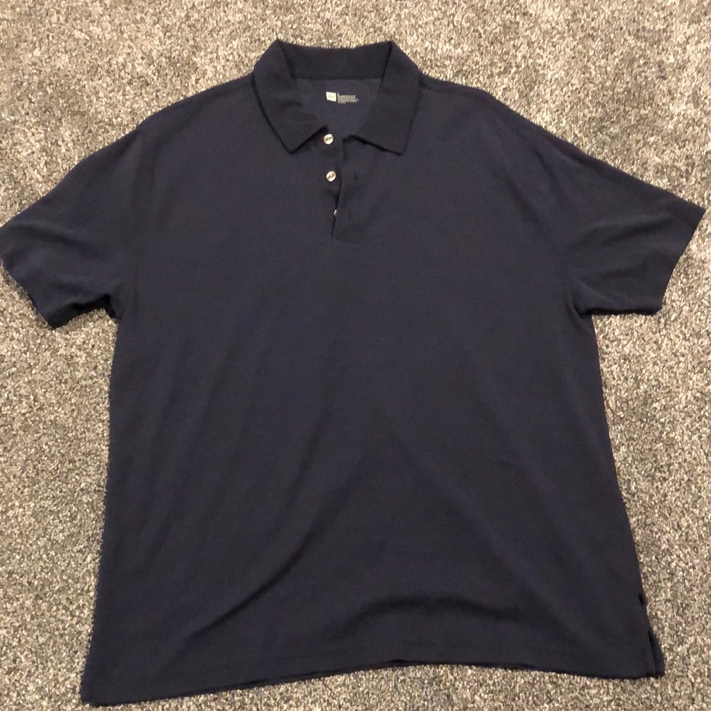 Navy blue men’s polo